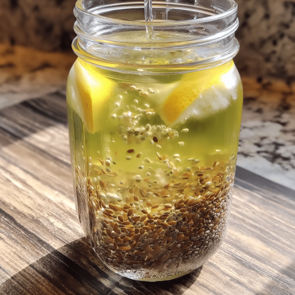 Bariatric Seed Drink Recipe: The Ultimate Natural Fat-Burning Formula 4 bariatric seed drink recipe in mason jar for weight loss