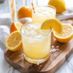 Cortisol cocktail for weight loss on kitchen counter
