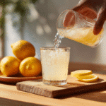 Japanese Mounjaro recipe drink in glass